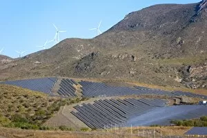 Images Dated 6th June 2009: Solar plant, Lucainena de las Torres, Almeria, Andalucia, Spain, Europe