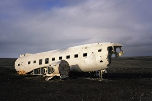 Memories Prints: The Solheimasandur Plane Wreck, DC-3 aircraft, South Iceland, Iceland