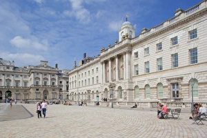Courtyard Prints: Somerset House Courtyard, London, England, United Kingdom, Europe