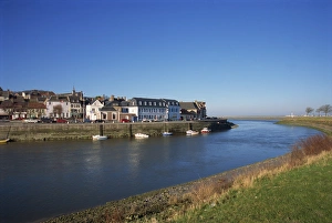 Estuaries Prints: Somme estuary, St. Valery sur Somme, Picardie, France, Europe