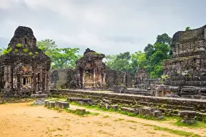 My Son ruins, Cham temple site, UNESCO World Heritage Site, Duy Xuyen District, Quang Nam Province