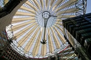 Images Dated 21st June 2008: The Sony center, Potsdamer Platz, Berlin, Germany, Europe