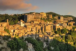 Maremma Prints: Sorano, Maremma, Grosseto District, Tuscany, Italy, Europe