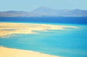 Sotovento Beach, Jandia Peninsula, Fuerteventura, Canary Islands, Spain, Atlantic, Europe