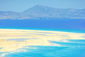 Sotovento Beach, Jandia Peninsula, Fuerteventura, Canary Islands, Spain, Atlantic, Europe
