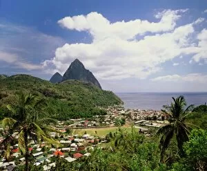 Images Dated 7th December 2006: Soufriere, St Lucia, Caribbean