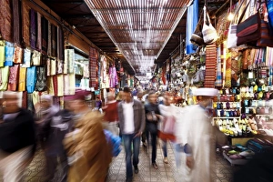 In the souk, Marrakech, Morocco, North Africa, Africa