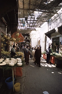 The souk in the medina