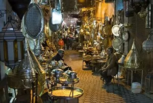 Images Dated 18th November 2009: The Souk, Medina, Marrakech (Marrakesh), Morocco, North Africa, Africa