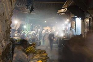 Covered Market Prints: Souk at night