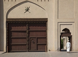 Wearing Prints: The Souk, Nizwa, Oman, Middle East