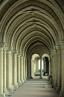 Ceilings Prints: South aisle of the Cathedral, Laon