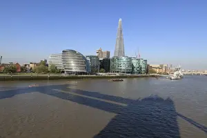 Tower Bridge Prints: South Bank with City Hall