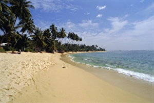 Galle Prints: South coast beach near Galle