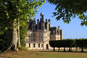 Regal Prints: South facade, Chateau de Chambord, Chambord, UNESCO World Heritage Site