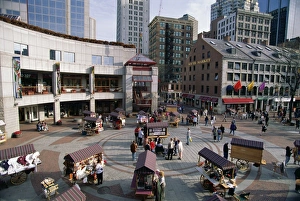 Boston Prints: South Market in the Fanieul Hall market district