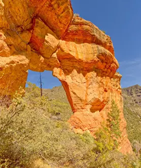 Sedona Prints: South side of Pendley Arch, Coconino National Forest just outside of Slide Rock State
