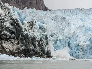 South Sawyer Glacier, Tracy Arm-Fords Terror Wilderness Area, Southeast Alaska, USA