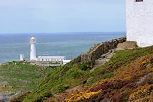 Light Houses Prints: South Stack (Ynys Lawd), an island situated just off Holy Island on the North West coast of Anglesey