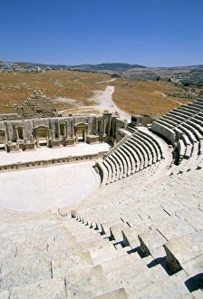 Jerash Prints: The South theatre