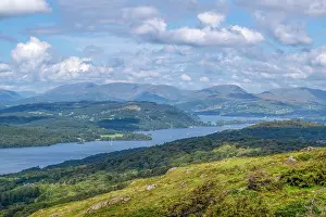 Lookout Prints: The southern end of Lake Windermere, Lake District National Park, United Kingdom