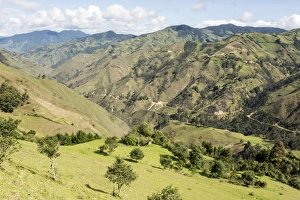 Southern Highlands Prints: Southern highlands near Saraguro, Ecuador, South America