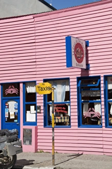 Taxis Prints: Southernmost citiy in the world, Ushuaia, Argentina, South America