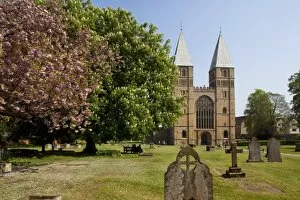 Images Dated 22nd April 2011: Southwell Minster, Southwell, Nottinghamshire, England, United Kingdom, Europe