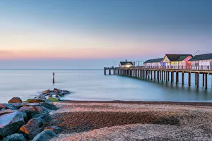 Suffolk Prints: Southwold Pier, Southwold, Suffolk, England, United Kingdom, Europe