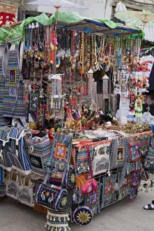 Barkhor Prints: Souvenir stall, Barkhor, Lhasa, Tibet, China, Asia