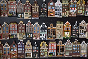 Pottery Prints: Souvenirs, Amsterdam, Holland, Europe