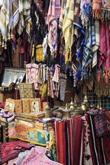 Bethlehem Prints: Souvenirs, Bethlehem, West Bank, Palestine territories, Israel, Middle East