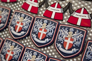 Coat Of Arms Prints: Souvenirs of Denmark, Copenhagen, Denmark, Scandinavia, Europe