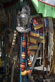 Souvenirs, Jokhang Square, Lhasa, Tibet, China, Asia
