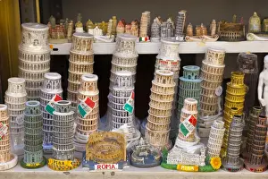 Choice Prints: Souvenirs of the Leaning Tower of Pisa (Torre Pendente) and of Roma, Pisa, Tuscany