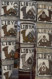 Images Dated 16th October 2007: Souvenirs, Sabratha, Libya, North Africa, Africa