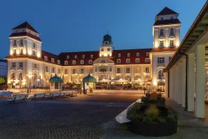 Elegance Prints: Spa house, Binz, Ruegen Island, Baltic Sea, Mecklenburg-Western Pomerania, Germany