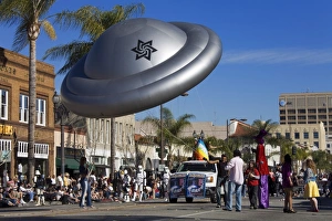 Spaceship, Doo Dah Parade, Pasadena, Los Angeles, California, United States of America
