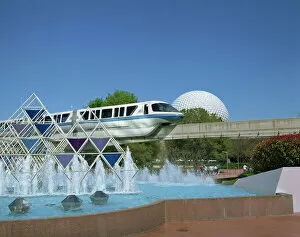 Images Dated 26th January 2000: The Spaceship Earth Monorail