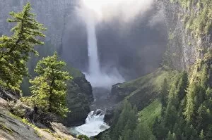 Spahats Canyon and Falls, Wells Grey Provincial Park, British Columbia