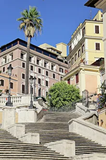 Spanish Steps Prints: Spanish steps, Rome, Lazio, Italy, Europe