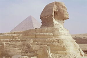 Preceding Collection: The Sphinx and Chephren pyramid beyond, Giza, UNESCO World Heritage Site
