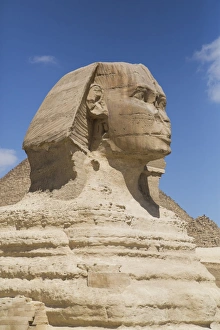 Pyramid Prints: Sphinx, The Giza Pyramids, UNESCO World Heritage Site, Giza, Egypt, North Africa, Africa