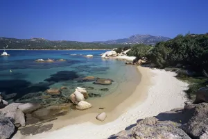 Costa Smeralda Prints: Spiaggia dell Elefante beach, Cala di Volpe, Costa Smeralda, Sardinia, Italy