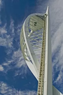 Images Dated 19th February 2008: The Spinnaker Tower, Harbourside, Portsmouth, Hampshire, England, United Kingdom, Europe