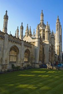 Spires, Kings College, Cambridge, Cambridgeshire, England, United Kingdom, Europe