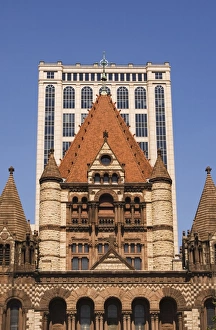 Spires Prints: The spires of Trinity Church