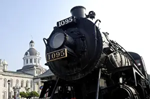 Ontario Prints: The Spirit of Sir John A, CPR Engine 1095 built by Canadian Locomotive Company in 1913