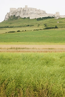 Slovak Republic Prints: Spissky Castle Ruins founded in 1209