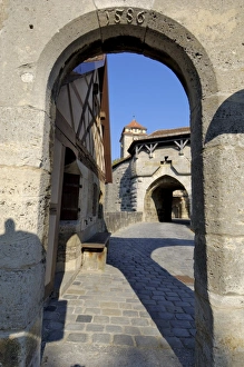 Rothenburg Prints: Spitalbastei or Spitaltor (Spital Bastion or Gate)